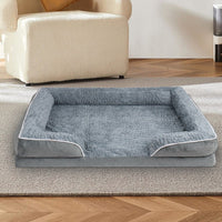 HKM-576915 Waterproof Removable and Washable Dog Kennel Pad - Light Gray, Dark Gray, Coffee - Multiple Sizes Available