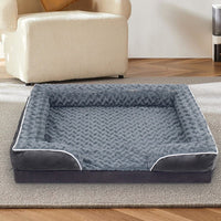 HKM-576915 Waterproof Removable and Washable Dog Kennel Pad - Light Gray, Dark Gray, Coffee - Multiple Sizes Available