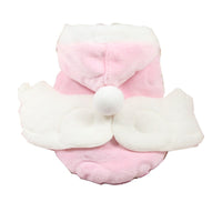 HKM-576979 Comfortable Coral Fleece Angel Wings Flannel Coat for Casual Wear