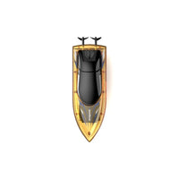 HKM-577107 High-Speed Remote Control Boat with Flashing Lights - Waterproof Electric Toy for Pools, 10km/h Speed