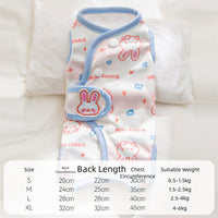 HKM-577427 Cute Cat and Dog Weaning Clothes for Recovery and Comfort - Anti-Lick Belly Protection Outfit