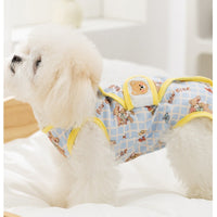 HKM-577427 Cute Cat and Dog Weaning Clothes for Recovery and Comfort - Anti-Lick Belly Protection Outfit