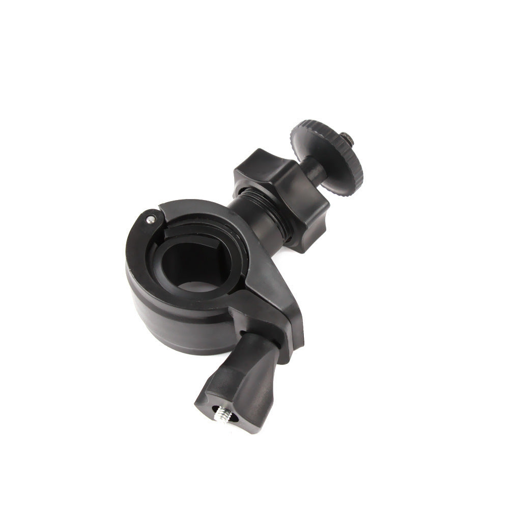HKM-577491 Bicycle Camera Clip for 15-31mm Diameter Pipes - Black Accessory