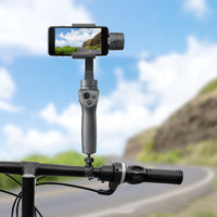 HKM-577491 Bicycle Camera Clip for 15-31mm Diameter Pipes - Black Accessory