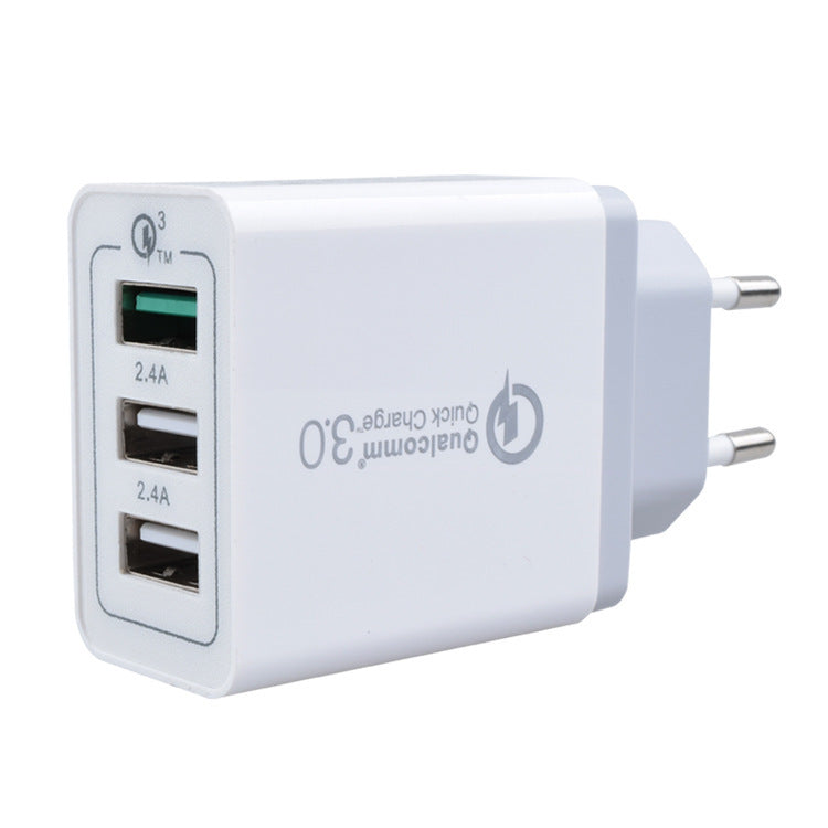 HKM-577619 European Standard USB Travel Charger with 5V Output and 3100mA Charging Current