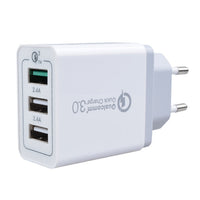 HKM-577619 European Standard USB Travel Charger with 5V Output and 3100mA Charging Current