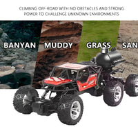 HKM-577683 Six-Wheel Electric Off-Road Remote Control Car for Indoor and Outdoor Terrain