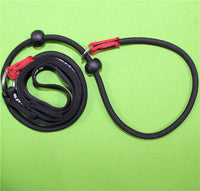 HKM-577747 Suffocation-Free Training Rope for Medium and Large Dogs - Durable Nylon, 2.0m Length, Black and Red Options