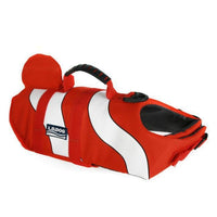 HKM-577939 Pet Life Jacket for Dogs - Outdoor Swimming Vest, Lightweight with Quick-Dry Material, Size S, M, L in Shark and Mermaid Styles