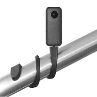 HKM-578003 Universal Silicone Bluetooth Remote Control Selfie Stick - Adjustable 57cm Stand, Available in White, Yellow, Black