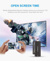 HKM-578131 Wireless HDMI Dongle for Screen Mirroring – Full HD 1080P Display Receiver for iOS and Android Devices