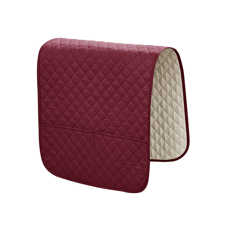 HKM-578323 Waterproof Quilted Armrest Towel for Home Sofa in Multiple Colors