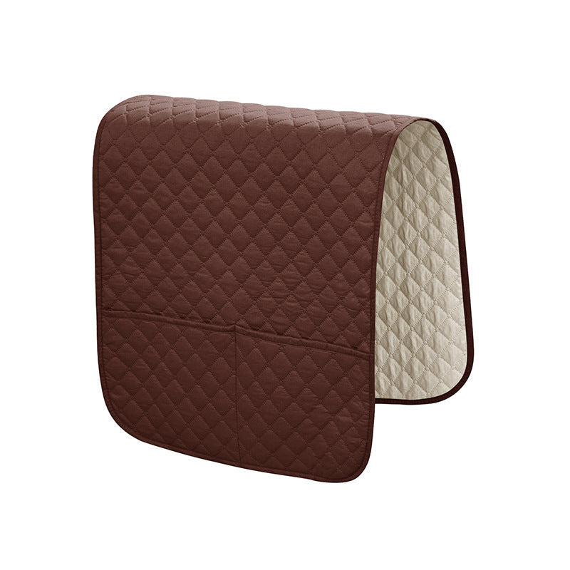 HKM-578323 Waterproof Quilted Armrest Towel for Home Sofa in Multiple Colors