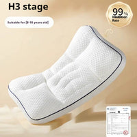 HKM-578387 Children’s Antibacterial Neck Pillow for 1-3-6 Years, Cold & Warm Double-Sided Design, Modern Simplicity