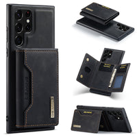 HKM-578515 Magnetic Card Holder with 2-in-1 Wireless Charging Case for Samsung Models