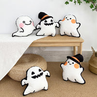 HKM-578707 Halloween Cartoon Death Doll Plush Toy with Pillow Core - 33x35cm