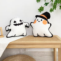 HKM-578707 Halloween Cartoon Death Doll Plush Toy with Pillow Core - 33x35cm