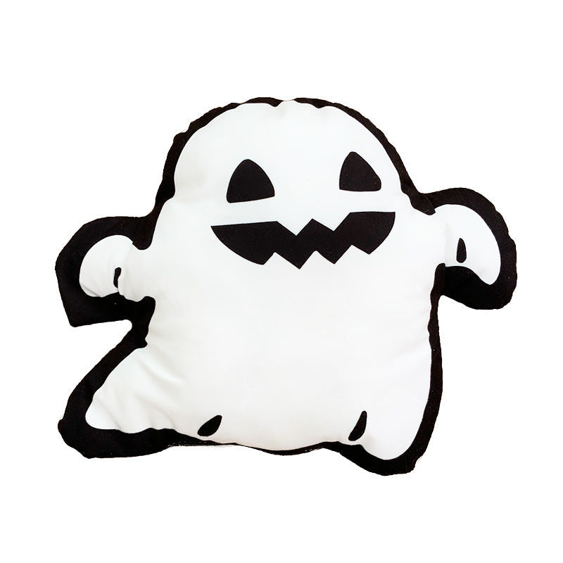 HKM-578707 Halloween Cartoon Death Doll Plush Toy with Pillow Core - 33x35cm