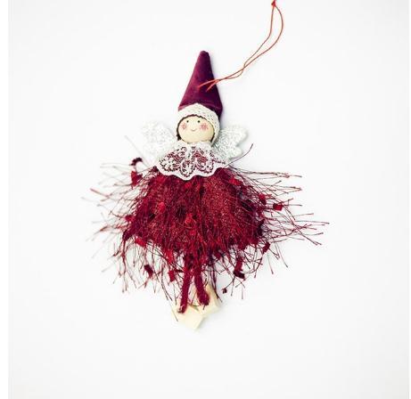 HKM-578707 New Year Hanging Doll for Christmas Home Decor and Party Decorations