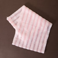 HKM-578835 Men's and Women's Long Bath Towel with Easy Foaming Bath & Back Rub - Available in Pink Stripes, Blue Stripes, and Black Plaid