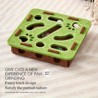 HKM-578899 Interactive Cat Puzzle Toy with Maze Tunnel and Bell Ball for Mental Stimulation and Exercise