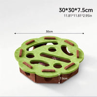 HKM-578899 Interactive Cat Puzzle Toy with Maze Tunnel and Bell Ball for Mental Stimulation and Exercise