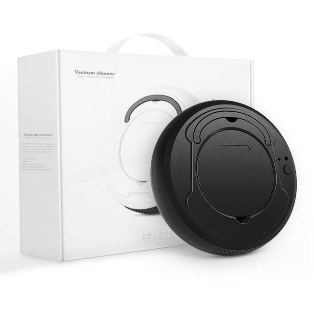 HKM-579091 Smart Automatic Robotic Vacuum Cleaner with Mopping Function - Low Noise, 1200Pa Suction, Compact Design