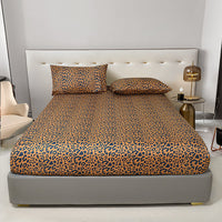 HKM-579219 Brushed Cotton Fitted Sheet - All-Inclusive Mattress Cover in Various Sizes