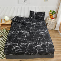 HKM-579219 Brushed Cotton Fitted Sheet - All-Inclusive Mattress Cover in Various Sizes
