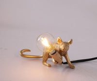 HKM-579347 Nordic Style Mouse Personality Mini Table Lamp for Children's Room and Dormitory