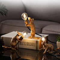 HKM-579347 Nordic Style Mouse Personality Mini Table Lamp for Children's Room and Dormitory