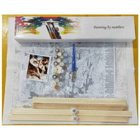 HKM-579411 Animal-Themed Digital DIY Hand-Painted Decorative Art Kit for Home Décor and Relaxation Activities