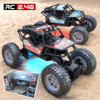 HKM-579411 Four-Wheel Drive Remote Control Off-Road Climbing Car - Rechargeable, High-Speed Racing Toy for Kids