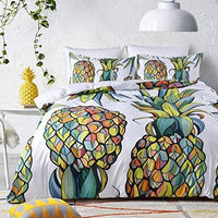 HKM-579411 Three-Piece Home Textile Set - Quilt and Pillow Covers for US Twin, Queen, and King Sizes