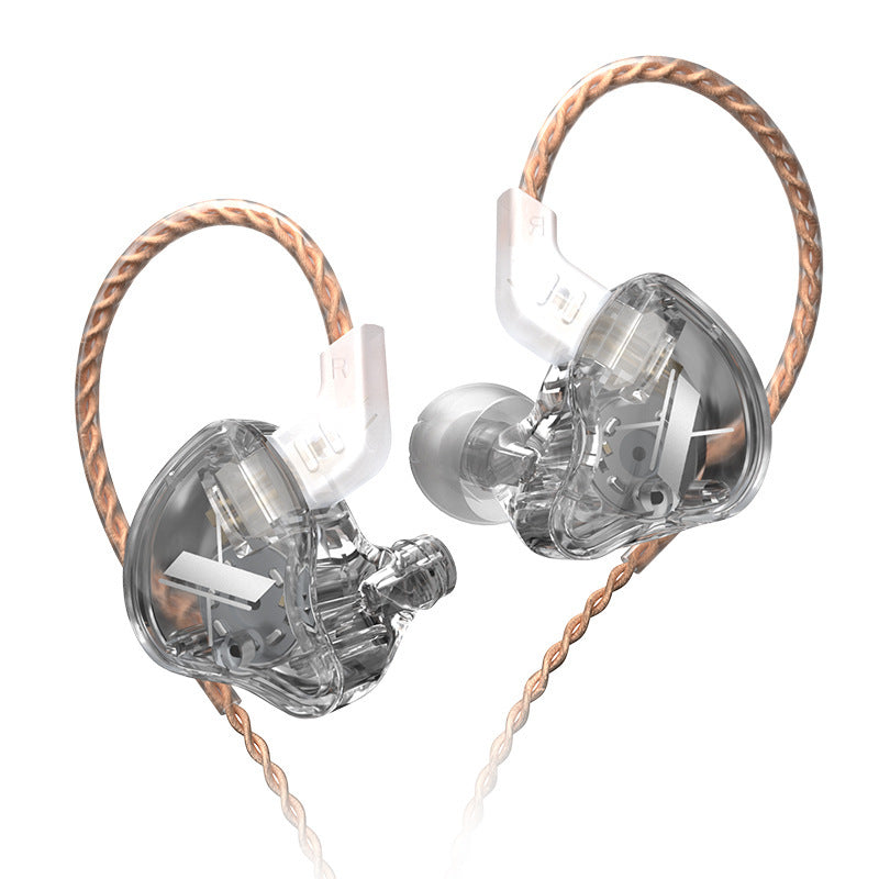 HKM-579475 In-Ear Wired Headphones with Noise-Cancelling and High-Fidelity Sound, 3.5mm L-Bend Plug, Ideal for Sports and General Use