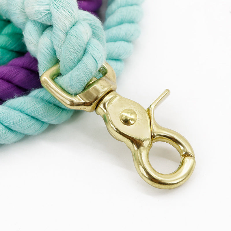 HKM-579539 Double-Headed Dog Walking Rope - 150cm Length, Various Colors
