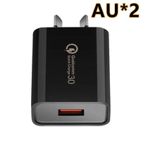 HKM-579603 5V 3A U.S. Standard Quick Charge USB Wall Charger with Indicator Function