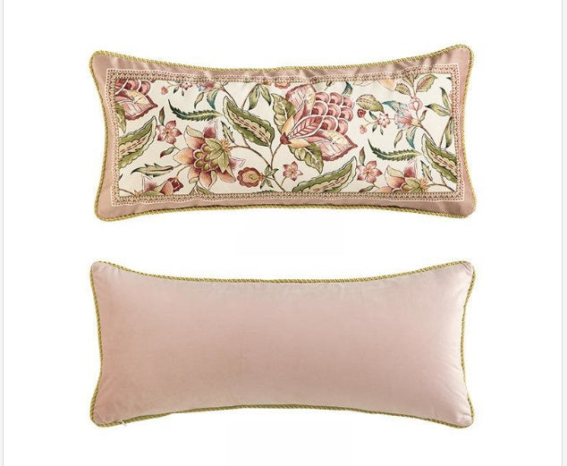 HKM-579859 Fantasy Floral and Plant Pattern Sofa Pillowcase, Multiple Sizes Available