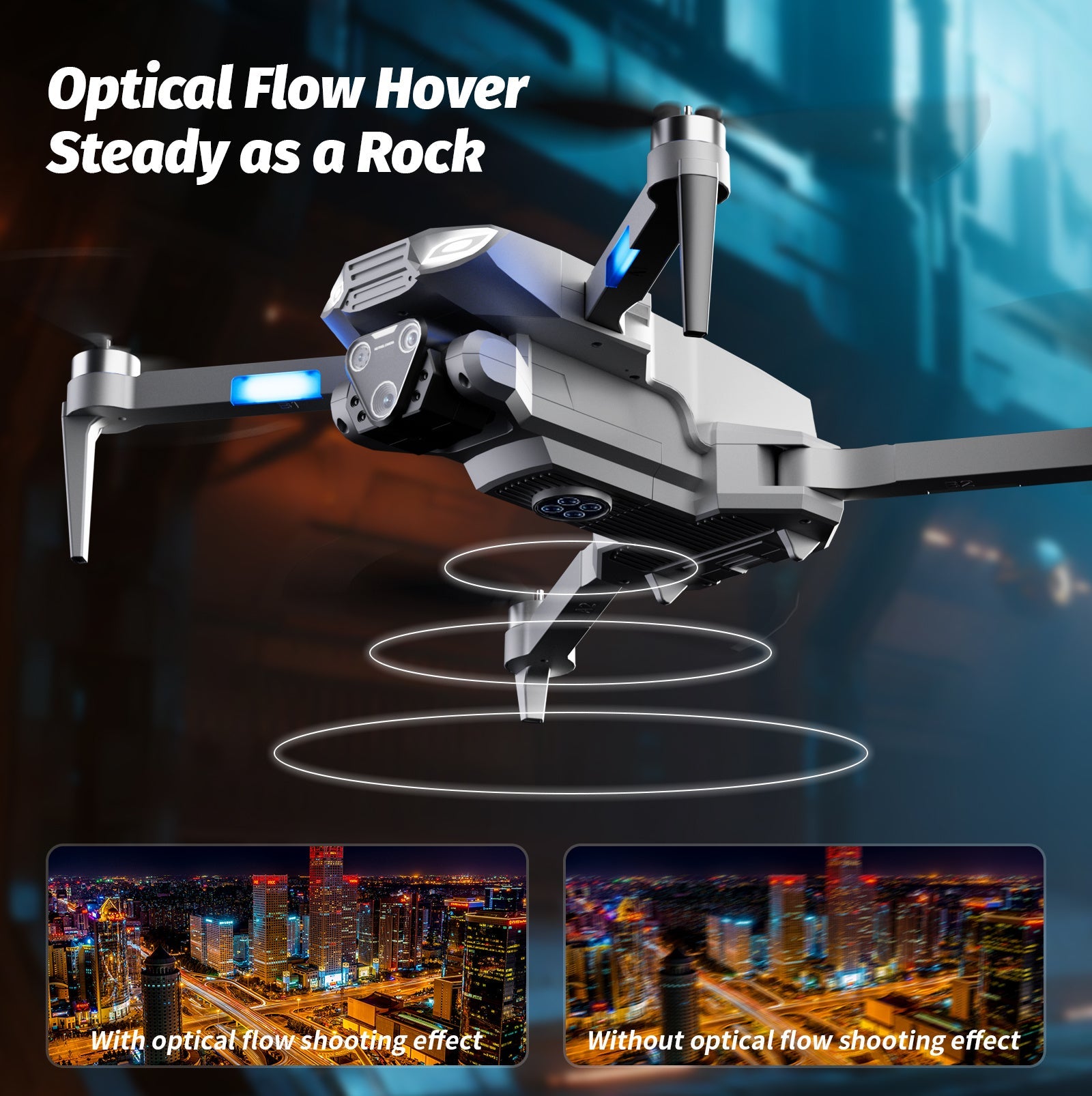 HKM-579923 4DRC M7 GPS Drone with 4K Camera, Brushless Motors, and 45-Minute Flight Time for Aerial Photography