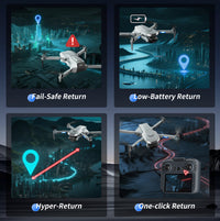 HKM-579923 4DRC M7 GPS Drone with 4K Camera, Brushless Motors, and 45-Minute Flight Time for Aerial Photography