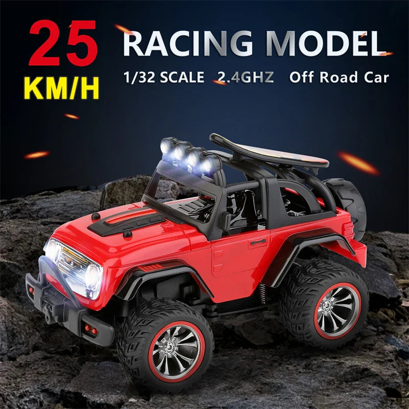 HKM-579987 1/32 Scale Remote Control Off-Road Drifting Car Toy for Kids - 2WD Electric Vehicle