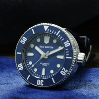 HKM-580243 Diving Mechanical Watch with SW200/PT5000 Movement and Luminous Features