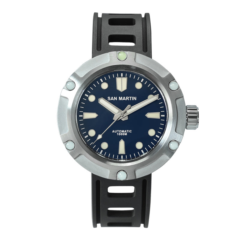 HKM-580243 Diving Mechanical Watch with SW200/PT5000 Movement and Luminous Features