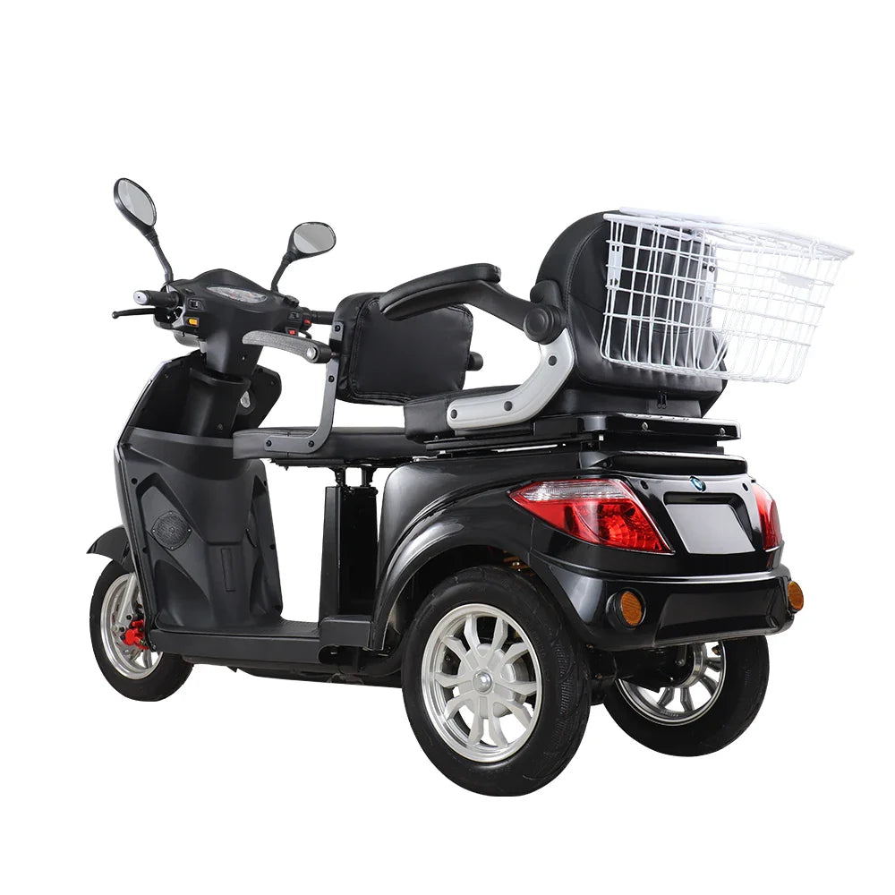 KTX-580435 VISTA-L2 EEC Electric Three-Wheeled Scooter for Two with 500W Motor, 21-30 km/h Speed, 40-60 km Range