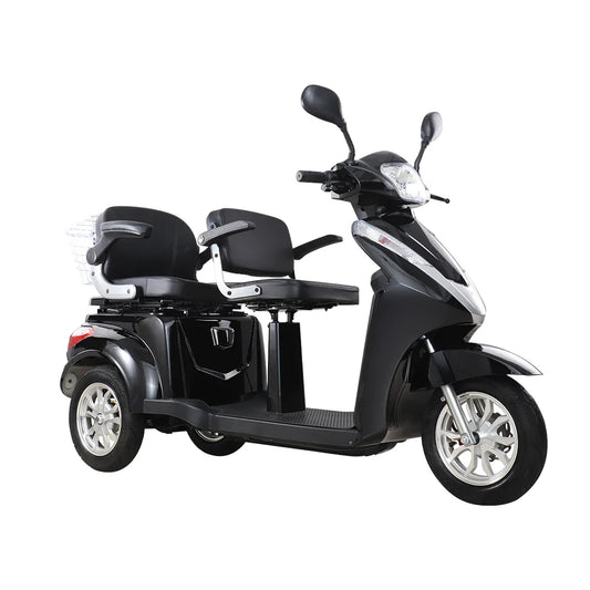KTX-580435 VISTA-L2 EEC Electric Three-Wheeled Scooter for Two with 500W Motor, 21-30 km/h Speed, 40-60 km Range