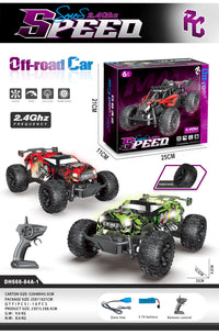 HKM-580563 High-Speed 1/18 Off-Road Remote Control Stunt Car with Lights for Kids