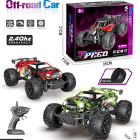 HKM-580563 High-Speed 1/18 Off-Road Remote Control Stunt Car with Lights for Kids
