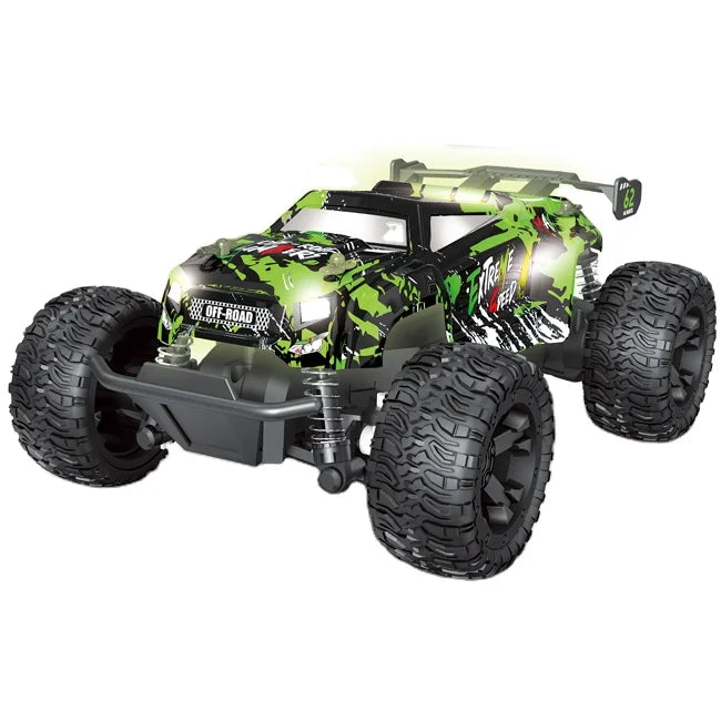 HKM-580563 High-Speed 1/18 Off-Road Remote Control Stunt Car with Lights for Kids