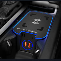 HKM-580627 15W Wireless Car Charger for Volvo XC60, XC90, V90, S90 with Overcharge and Overheat Protection