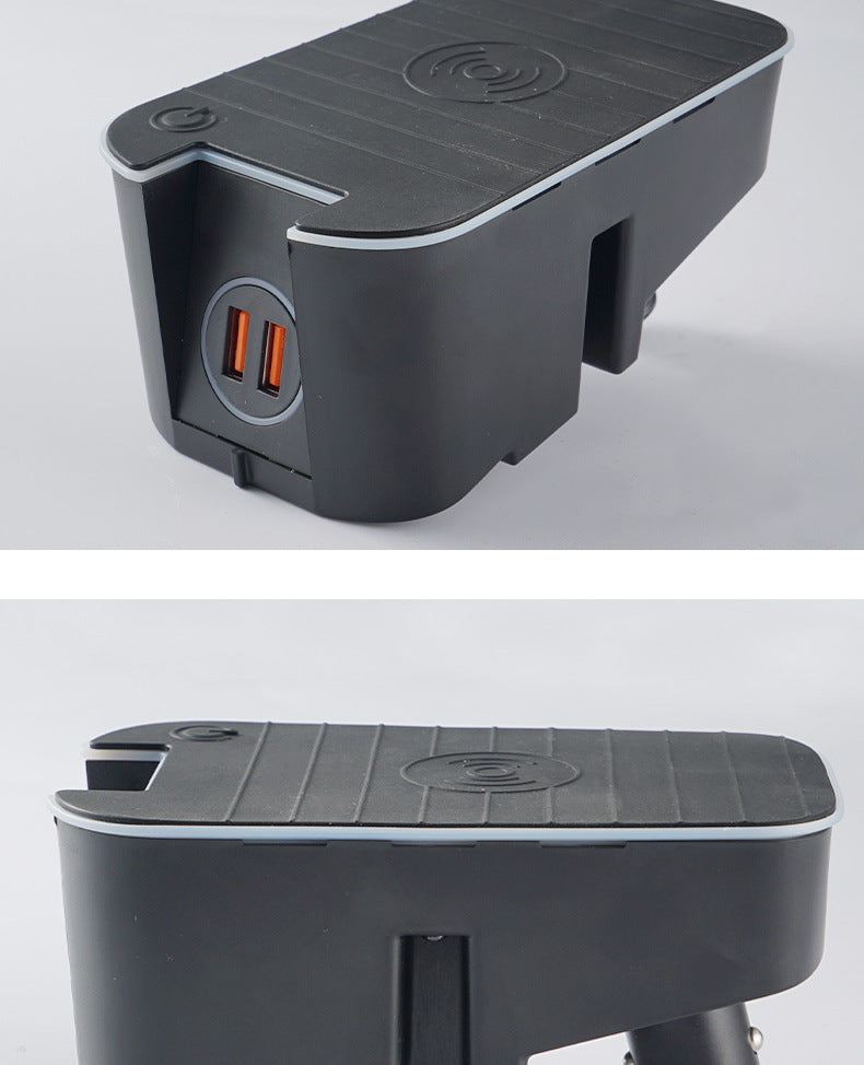 HKM-580627 15W Wireless Car Charger for Volvo XC60, XC90, V90, S90 with Overcharge and Overheat Protection